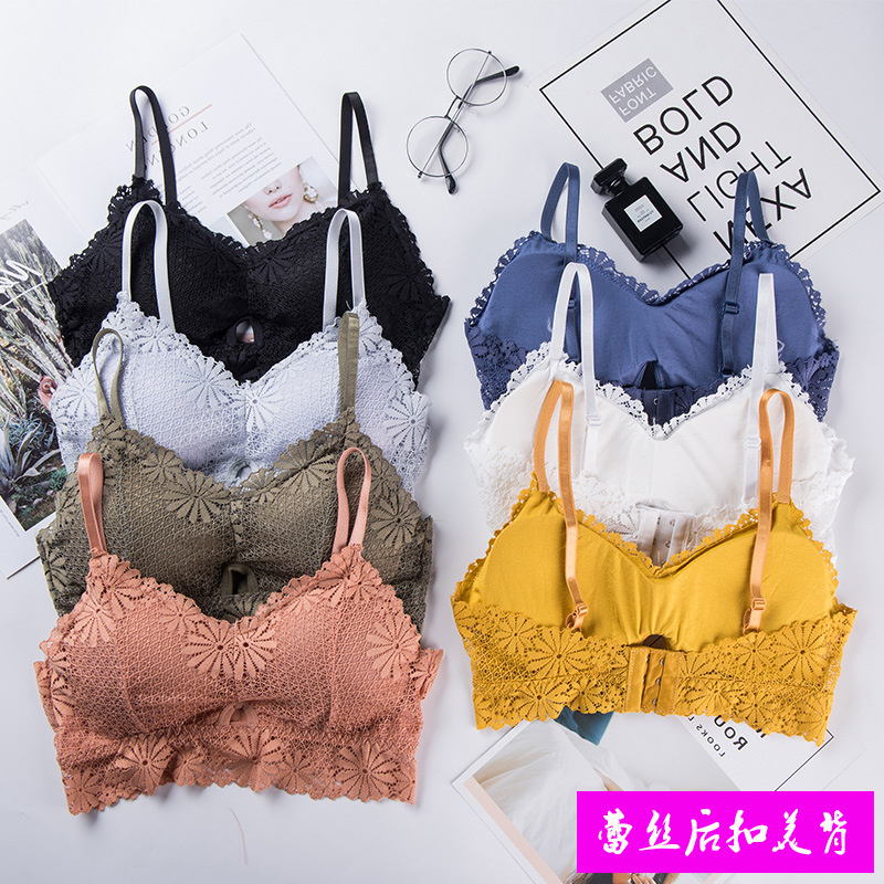Lace Bralette Set - 3d Sexy Meisje Kant Lingerie Naadloze