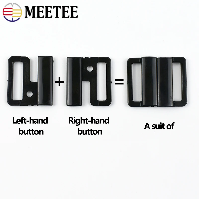 Nursing Bra Clip - 50/100Set 10-25mm Plastic Gesp voor Beha