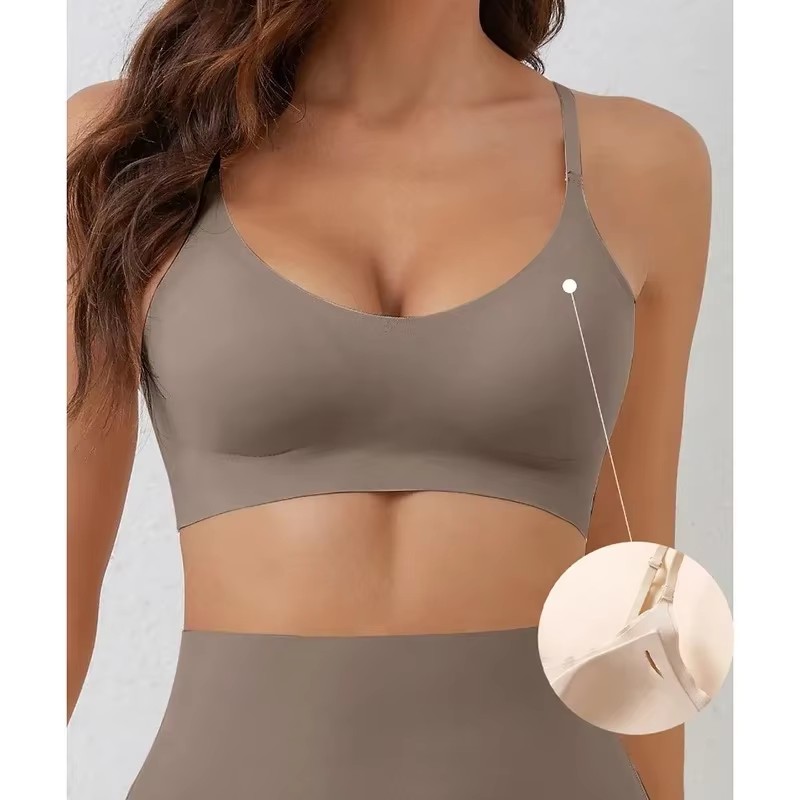 Mastectomy Bra Pocket - Zachte ondersteuning Naadloos ondergoed Comfortabel verzamelen