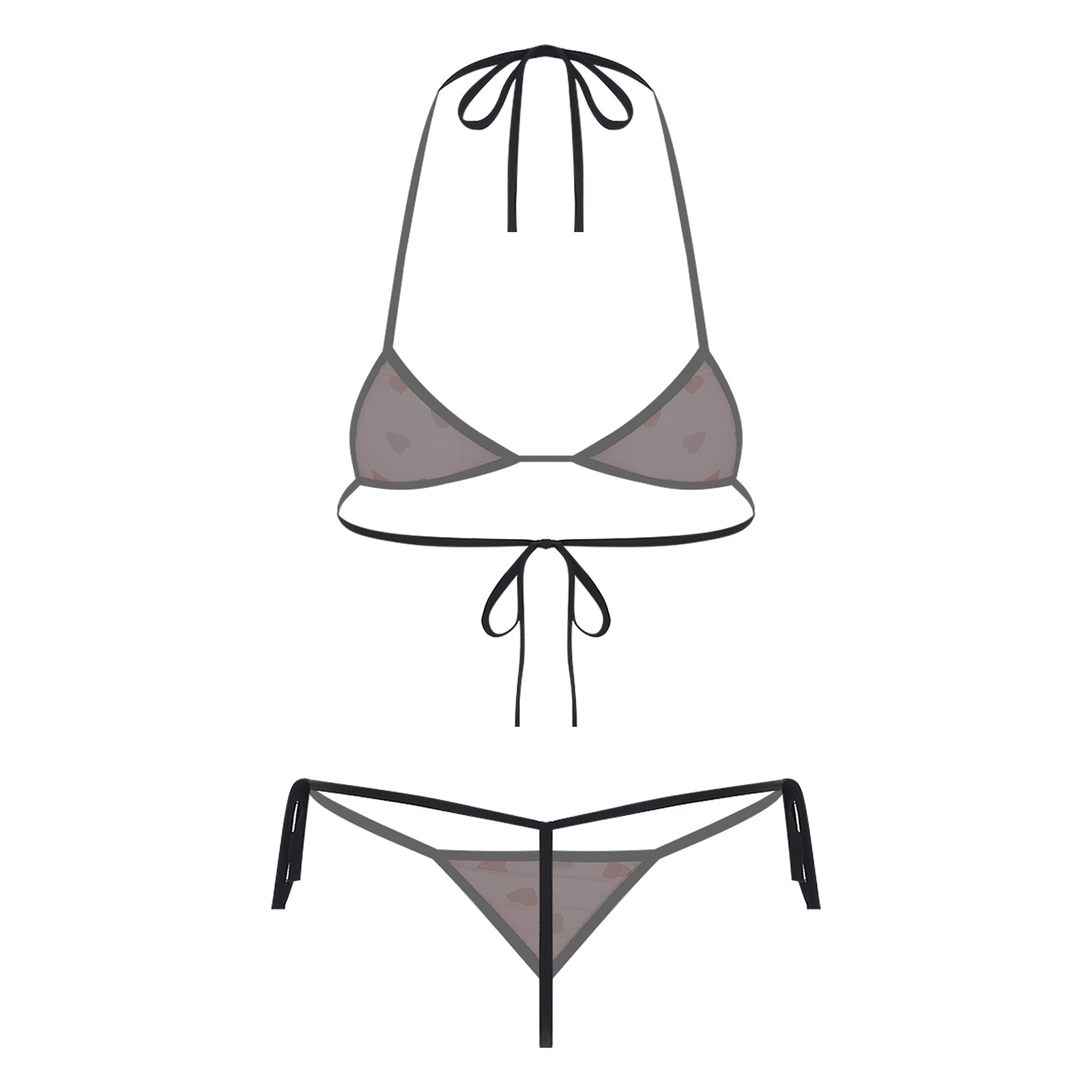 Womens Micro Mini Bikini Linge - Lace Bralette Set recensie en prijs