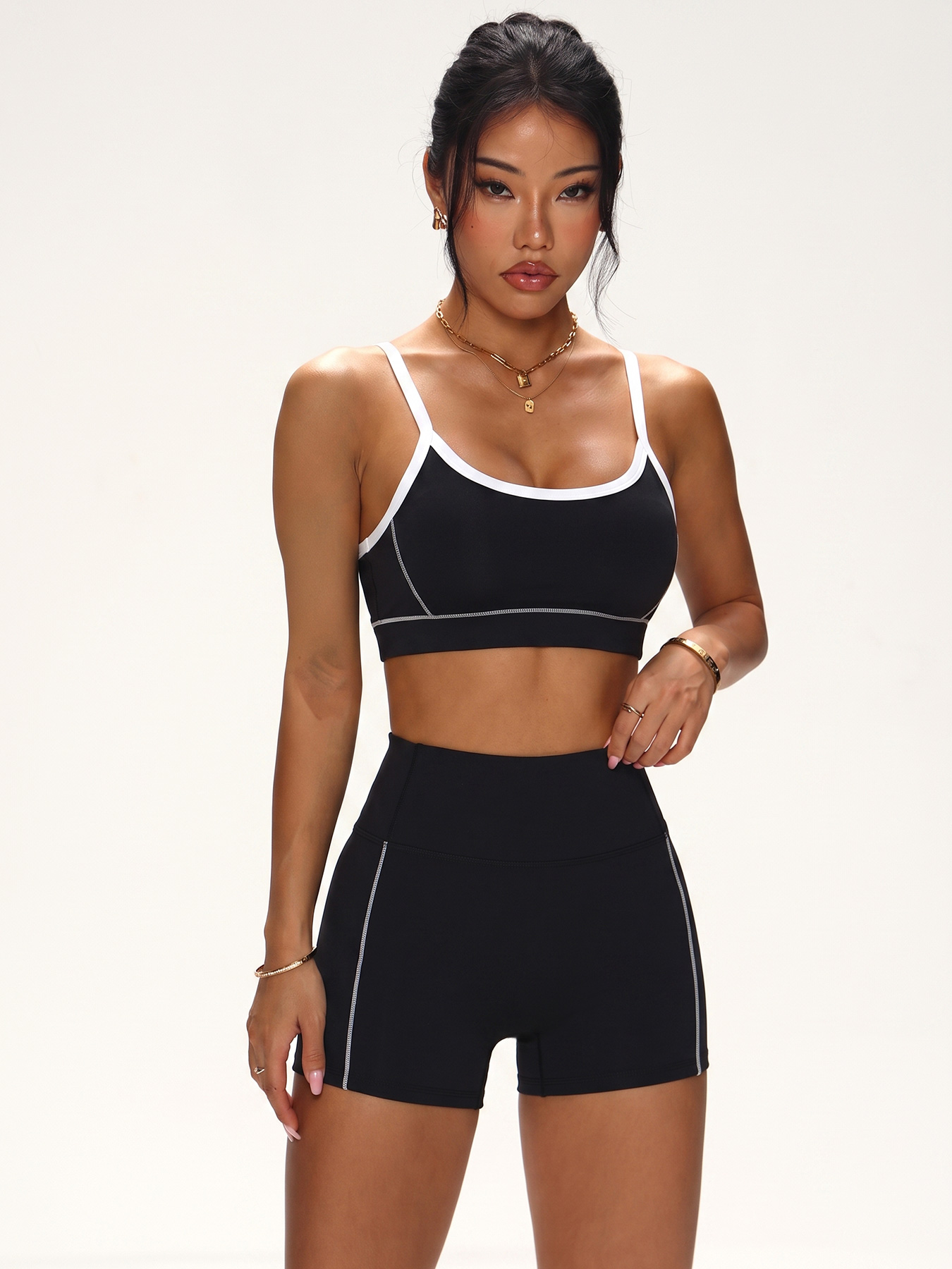 Contrast Trim Naadloze Workout - Minimizer Bra Women recensie en prijs