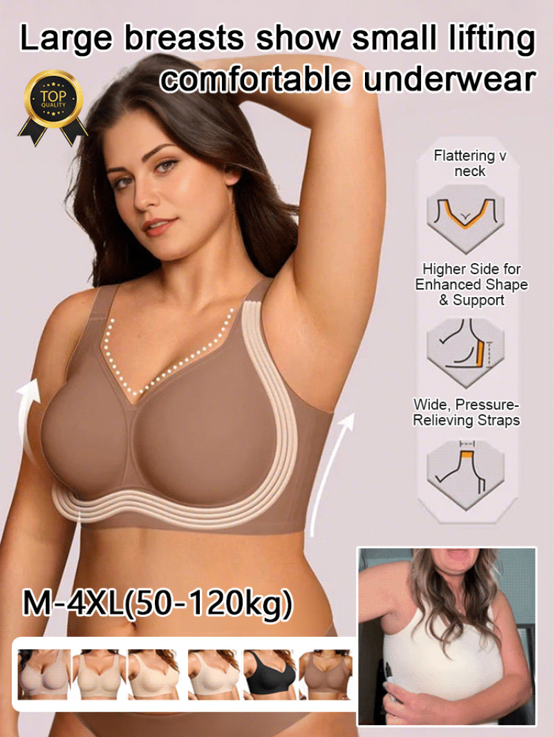 Push-up hijs-draadloze bh, com - Mastectomy Bra Pocket recensie en prijs