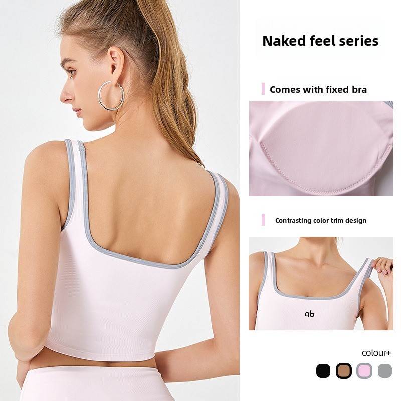 Dames Zomer Geribbelde Yoga Ta - Underwire Bra Padded recensie en prijs
