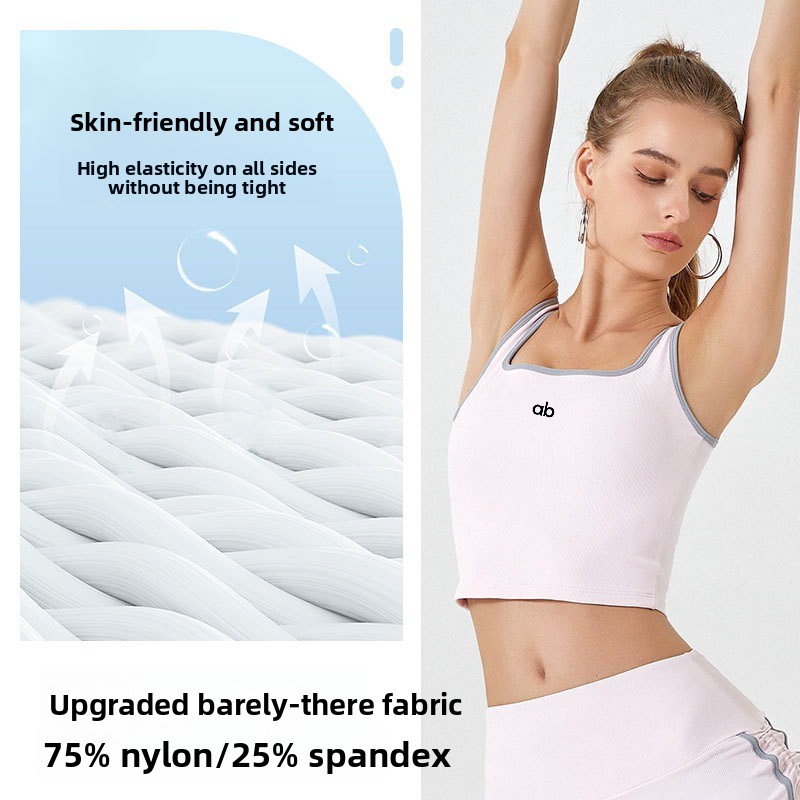 Dames Zomer Geribbelde Yoga Ta - Underwire Bra Padded recensie en prijs